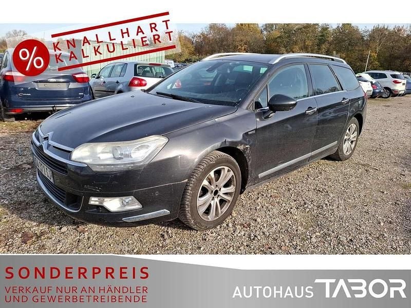 Lackierung grau haria2/metalli Gebraucht 2013 Citroën C5 Exclusive Kombi | 3.185 € (Superpreis) - Bild 1/4