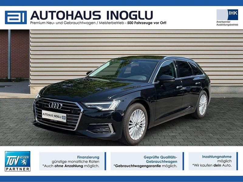 Schwarz mythosschwarz metallic (metallic) Gebraucht 2023 Audi A6 Design Kombi | 34.680 € (Guter Preis) - Bild 1/4