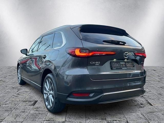 Gebraucht Mazda CX-80 Exclusive 254 PS (186 kW) 2024 Grau SUV