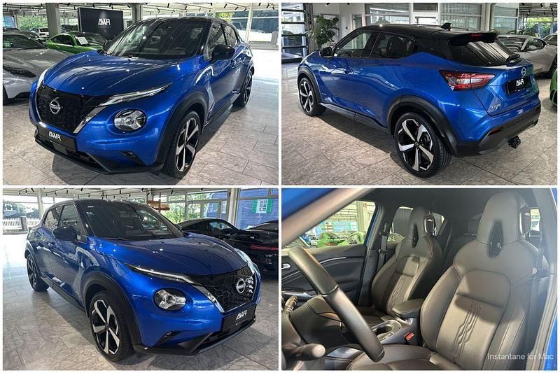 Magnetic blue/ black Gebraucht 2022 Nissan Juke Tekna SUV | 19.980 € (Superpreis) - Bild 1/4