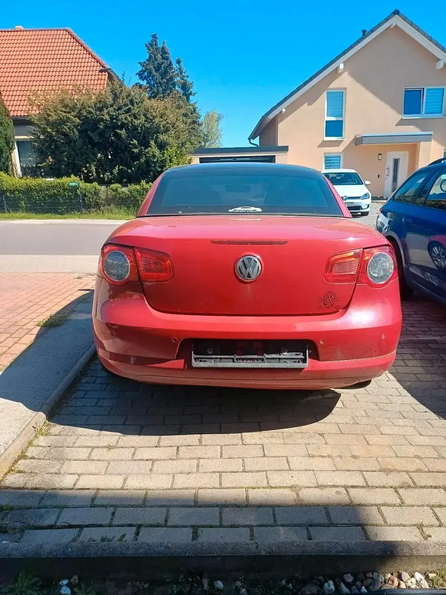 Gebraucht VW Eos 150 PS (110 kW) 2006 Rot Cabrio