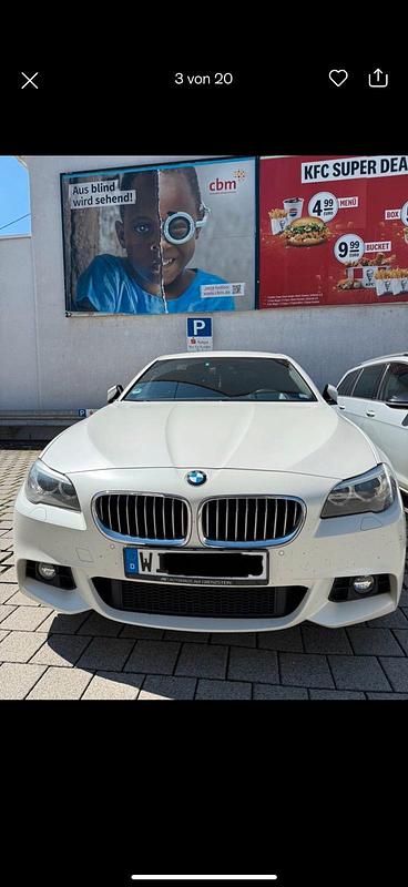 Weiß Gebraucht 2015 BMW 525 Kombi | 13.500 € (Fairer Preis) - Bild 1/4