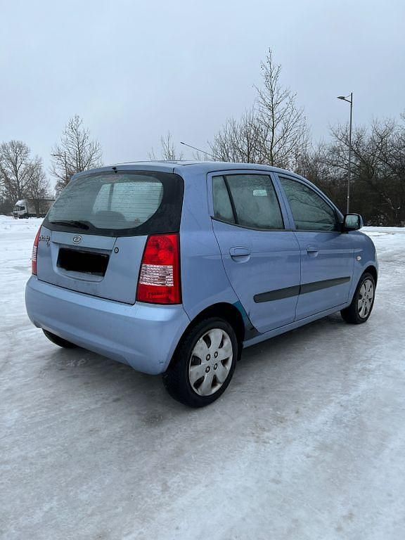 Gebraucht Kia Picanto LX 65 PS (47 kW) 2005 Silber Kleinwagen