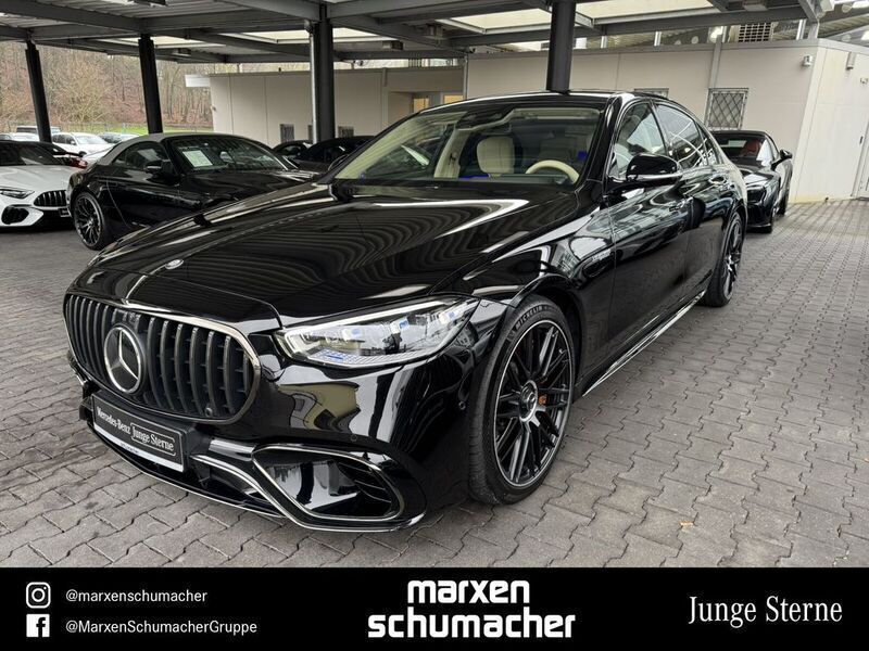 lack obsidianschwarz Gebraucht 2023 Mercedes S63 AMG AMG Limousine | 189.840 € (Fairer Preis) - Bild 1/4