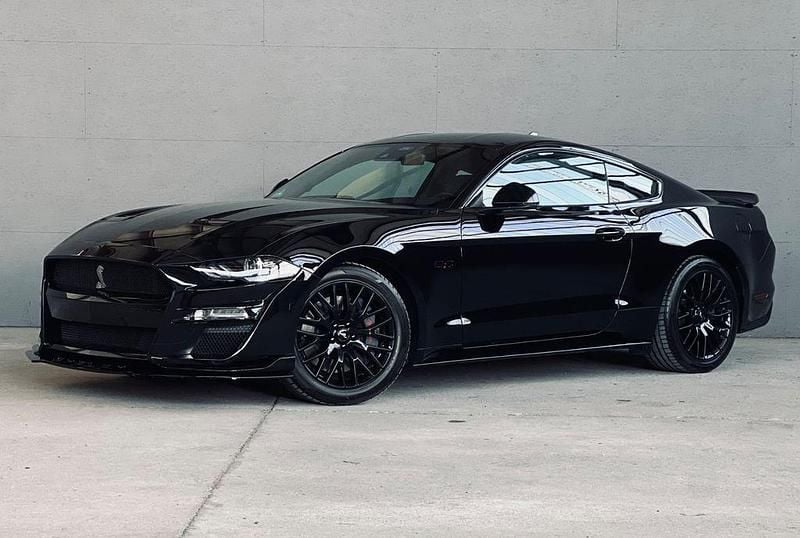 Shadow black Gebraucht 2022 Ford Mustang GT Coupé | 42.990 € (Guter Preis) - Bild 1/4