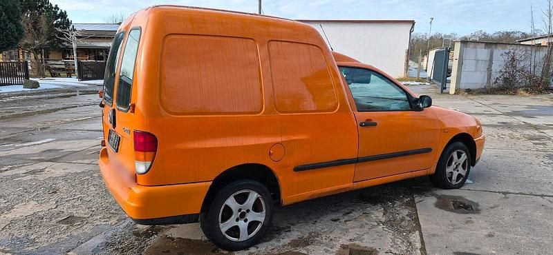 Gebraucht VW Caddy 64 PS (47 kW) 2000 Orange Van / Kleinbus