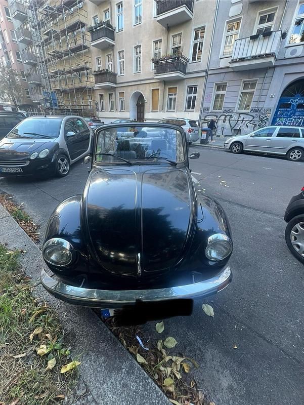 Schwarz Gebraucht 1975 VW Käfer Cabrio | 8.900 € - Bild 1/4