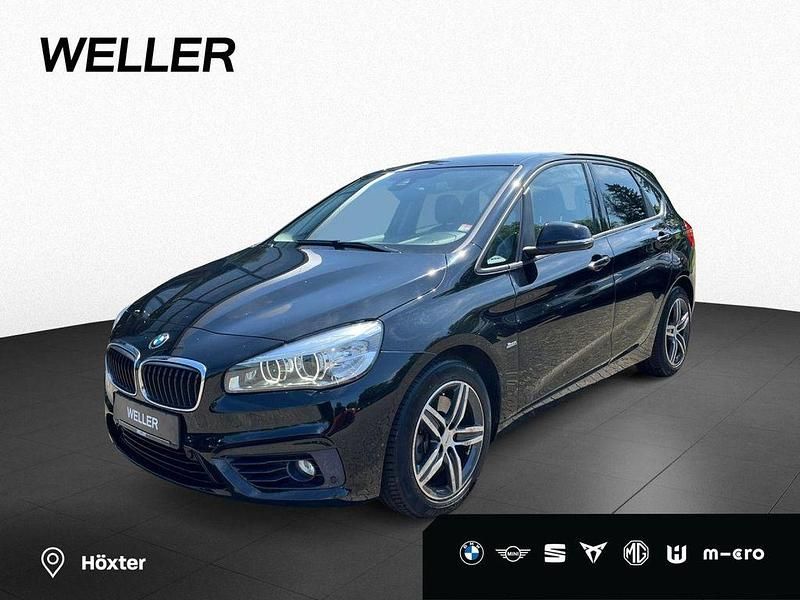Schwarz Gebraucht 2017 BMW 225 Sport Line Van / Kleinbus | 16.950 € (Guter Preis) - Bild 1/4