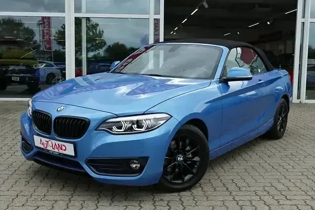 Gebraucht BMW 218 136 PS (100 kW) 2019 Blau Cabrio
