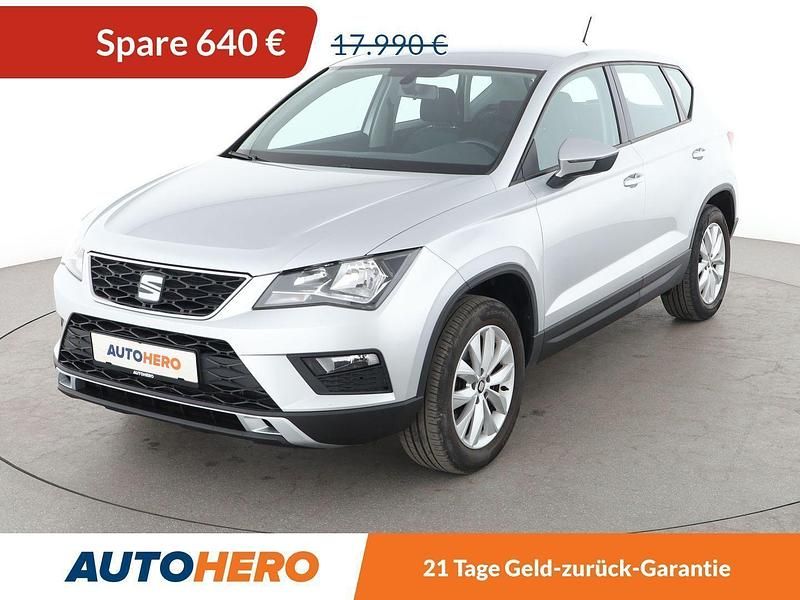 Silber Gebraucht 2017 Seat Ateca 4Drive SUV | 16.980 € (Fairer Preis) - Bild 1/3