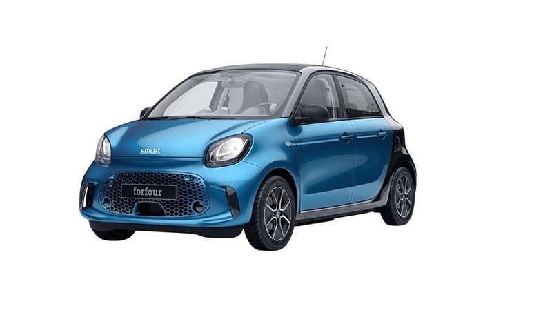 Blau Gebraucht 2022 Smart ForFour Electric Drive Limousine | 10.750 € (Fairer Preis) - Bild 1/4