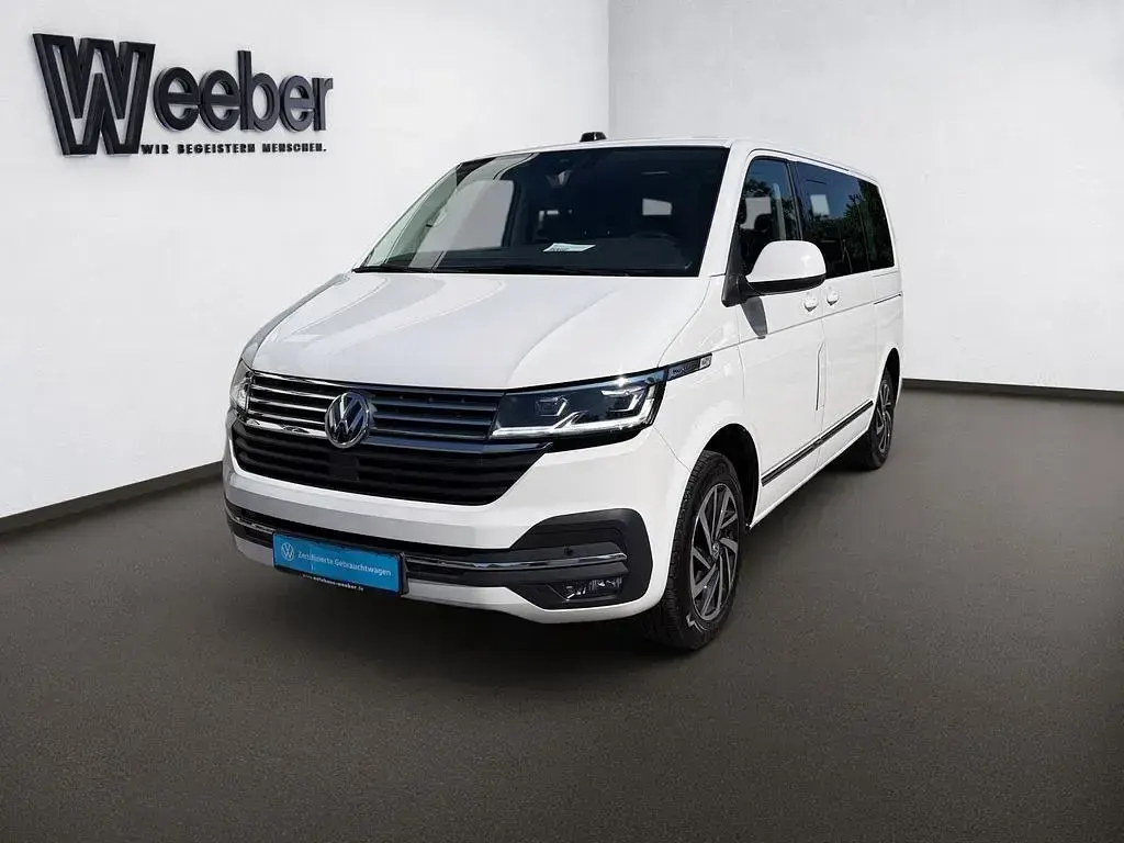 Gebraucht VW Multivan Generation Six 150 PS (110 kW) 2021 Weiß Van / Kleinbus