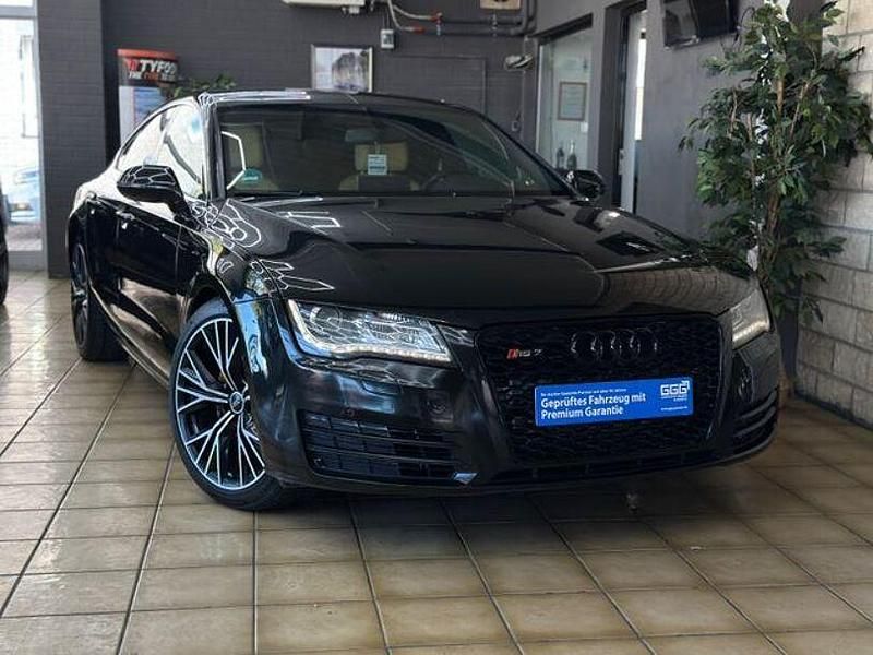 Schwarz Gebraucht 2011 Audi A7 Comfort Kleinwagen | 14.390 € - Bild 1/4