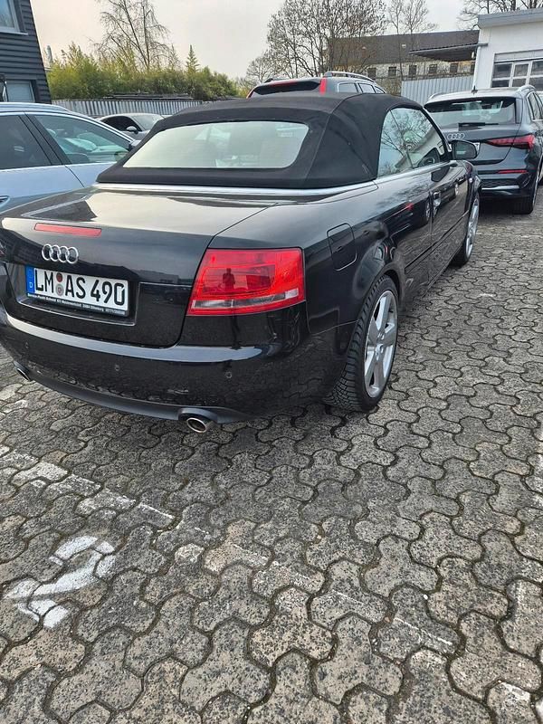 Gebraucht Audi A4 Cabriolet 163 PS (119 kW) 2008 Schwarz Cabrio