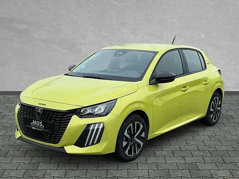 Neu Peugeot 208 Style 101 PS (74 kW) 2026 Met. agueda gelb Kleinwagen
