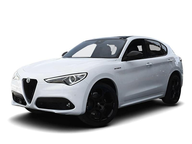 Weiss Gebraucht 2022 Alfa Romeo Stelvio Estrema SUV | 61.581 € - Bild 1/4