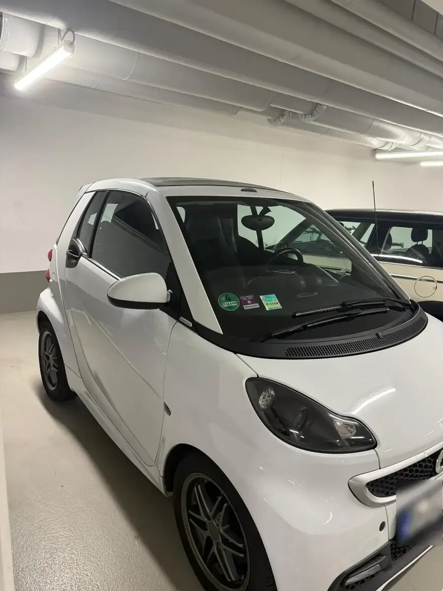 Gebraucht Smart ForTwo Cabrio Brabus 2013 Weiß Cabrio