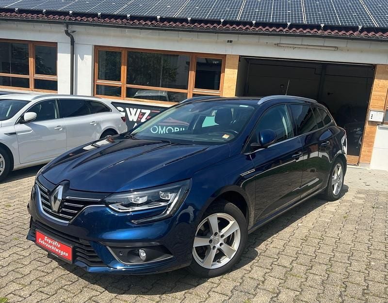 Blau Gebraucht 2018 Renault Mégane GrandTour Symphony Kombi | 7.550 € (Fairer Preis) - Bild 1/4