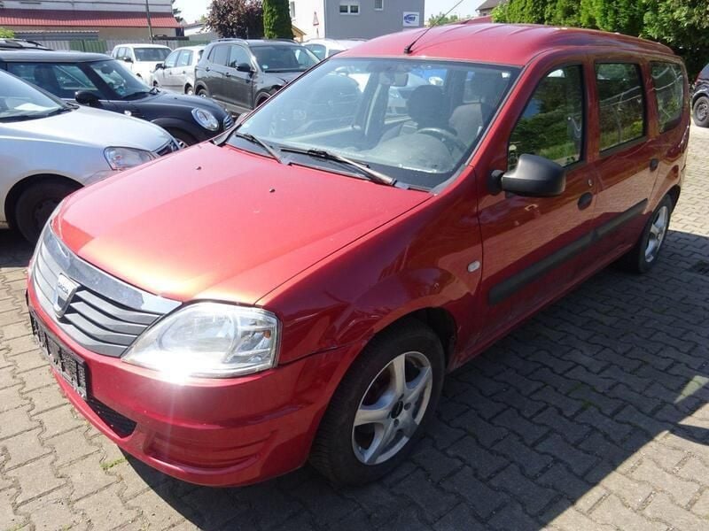 Gebraucht Dacia Logan MCV 68 PS (50 kW) 2010 Rot Kombi