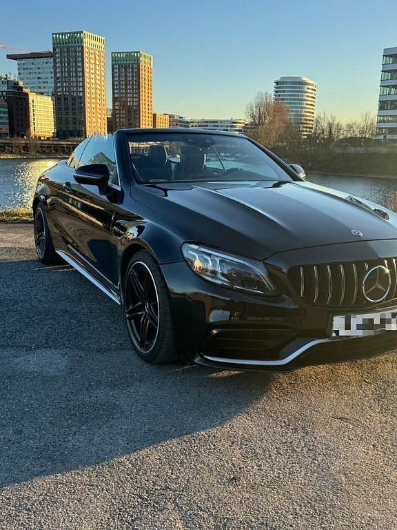 Schwarz Gebraucht 2020 Mercedes C63S AMG AMG Cabrio | 61.600 € (Superpreis) - Bild 1/4