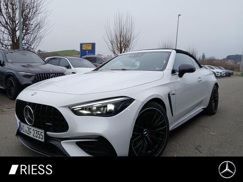 Weiss Gebraucht 2024 Mercedes CLE53 AMG AMG Cabrio | 106.950 € (Teuer) - Bild 1/4
