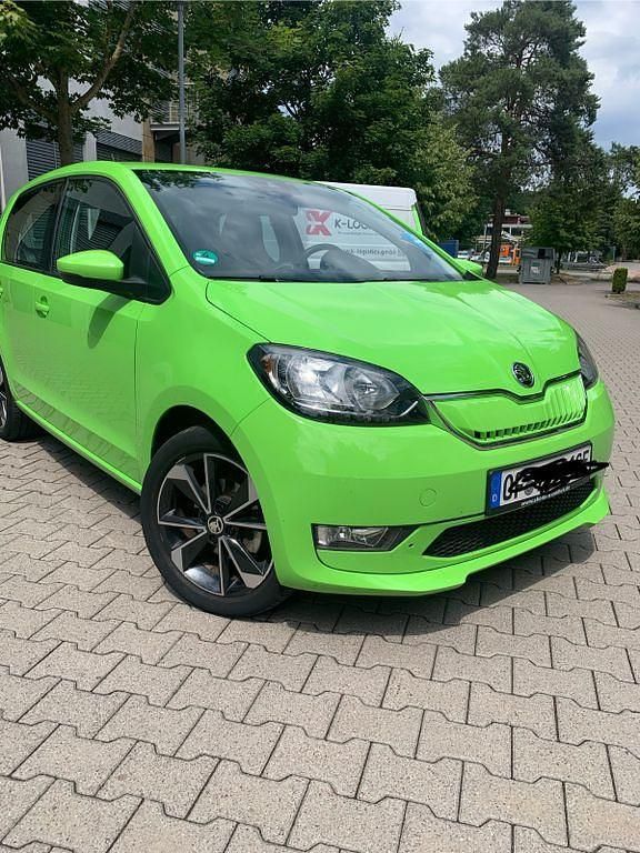 Grün Gebraucht 2020 Skoda Citigo-e IV Ambition Kleinwagen | 11.900 € (Guter Preis) - Bild 1/4