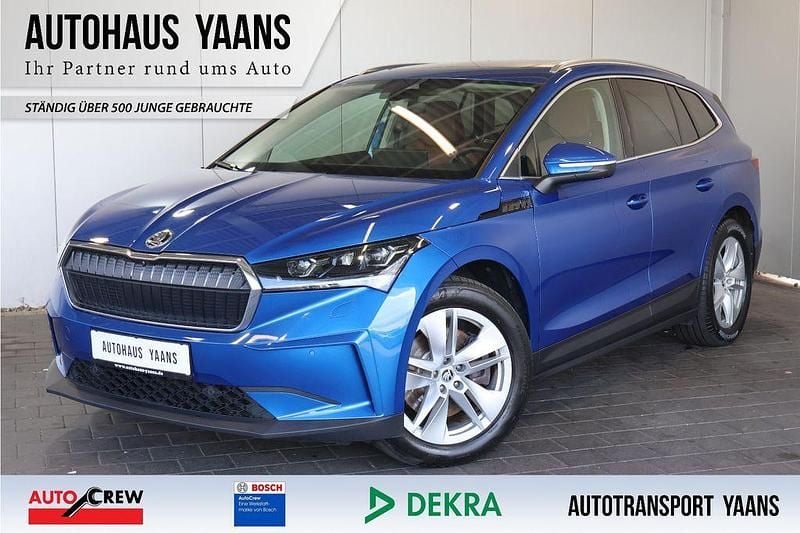 Blau Gebraucht 2022 Skoda Enyaq iV SUV | 29.989 € (Superpreis) - Bild 1/4