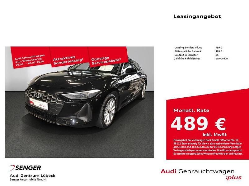 Mythosschwarz metallic Gebraucht 2025 Audi A5 Sport Limousine | 46.380 € (Fairer Preis) - Bild 1/4