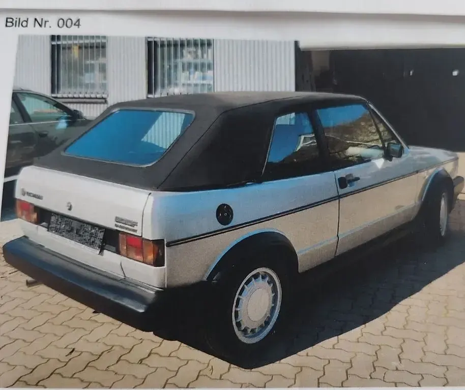 Gebraucht VW Golf Cabriolet 95 PS (69 kW) 1990 Silber Cabrio