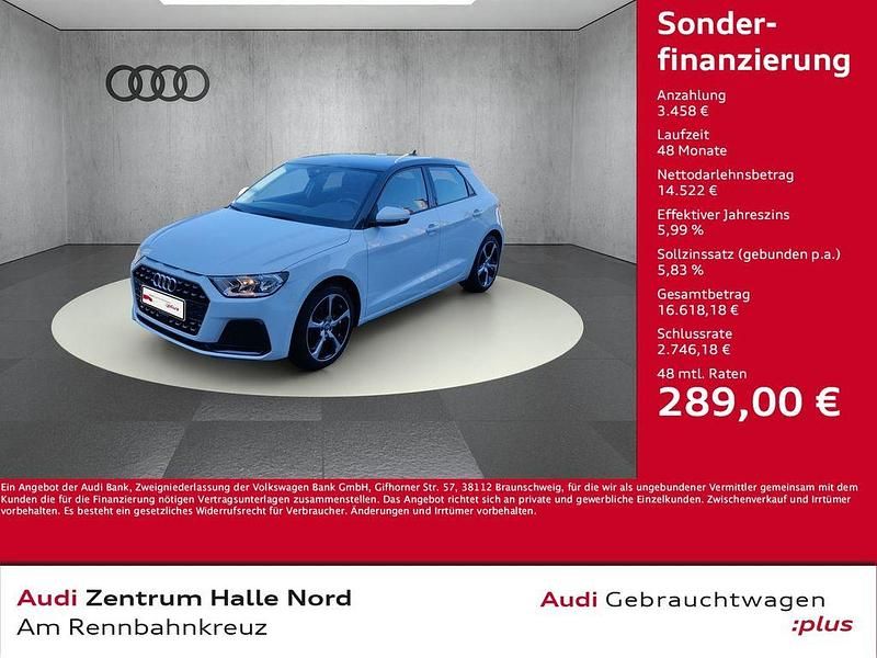 Weiß Gebraucht 2019 Audi A1 Sportback Advanced Kleinwagen | 17.980 € (Etwas zu teuer) - Bild 1/4