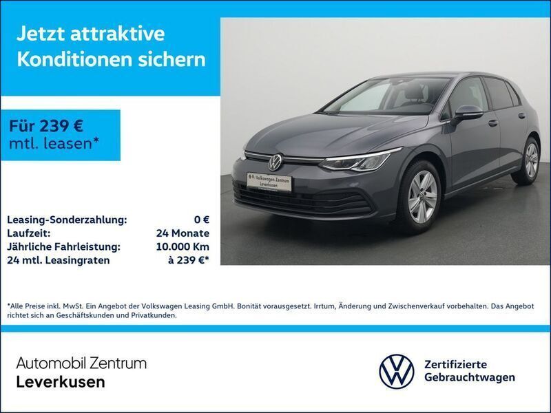 Delfingrau Gebraucht 2024 VW Golf VIII Life Limousine | 25.780 € (Guter Preis) - Bild 1/3