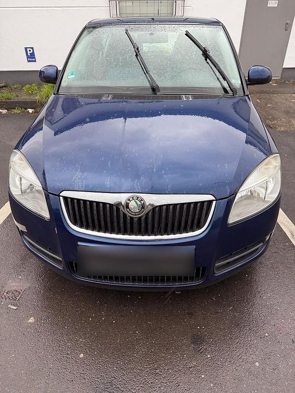 Gebraucht Skoda Fabia 60 PS (44 kW) 2008 Blau Kleinwagen