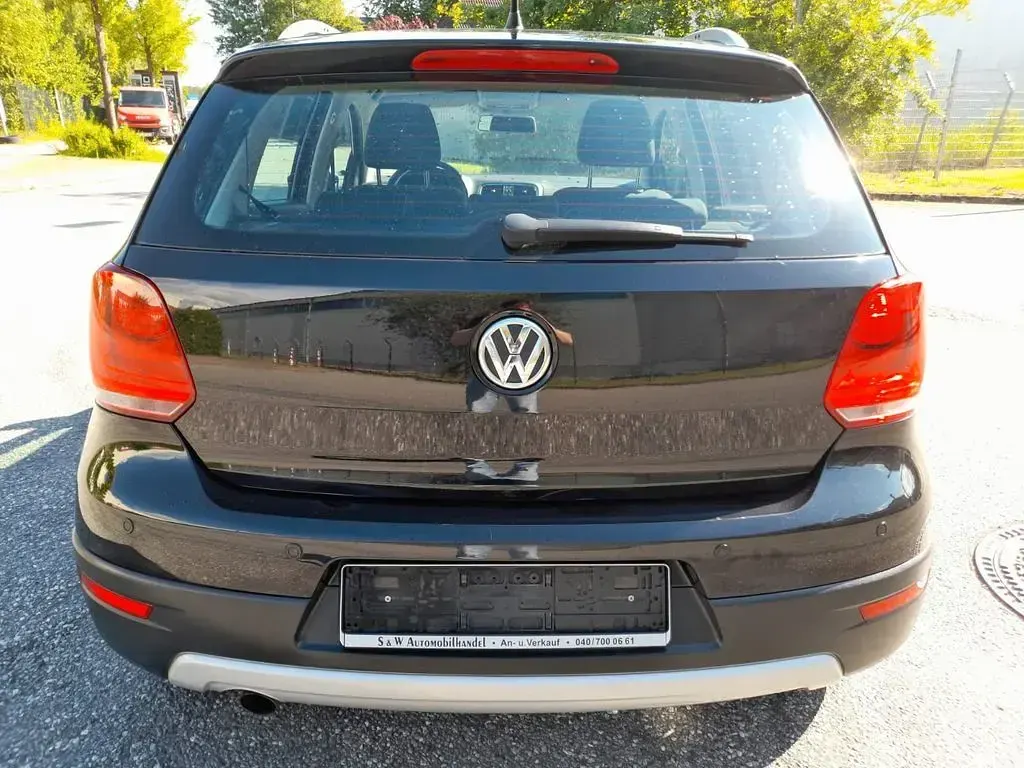 Gebraucht VW Polo Cross 90 PS (66 kW) 2011 Schwarz Kleinwagen