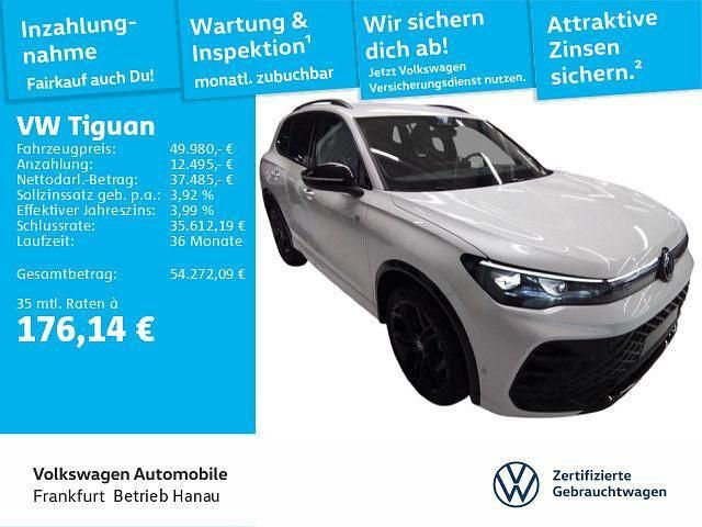 Oryxweiß perlmutteffekt Gebraucht 2025 VW Tiguan R-line SUV | 49.980 € (Superpreis) - Bild 1/4