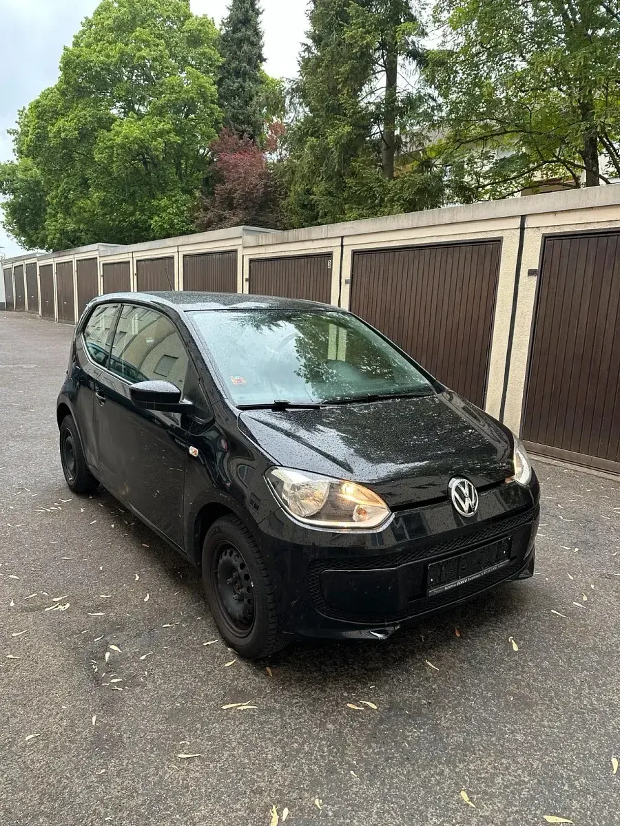 Gebraucht VW up! 68 PS (50 kW) 2015 Schwarz Kleinwagen