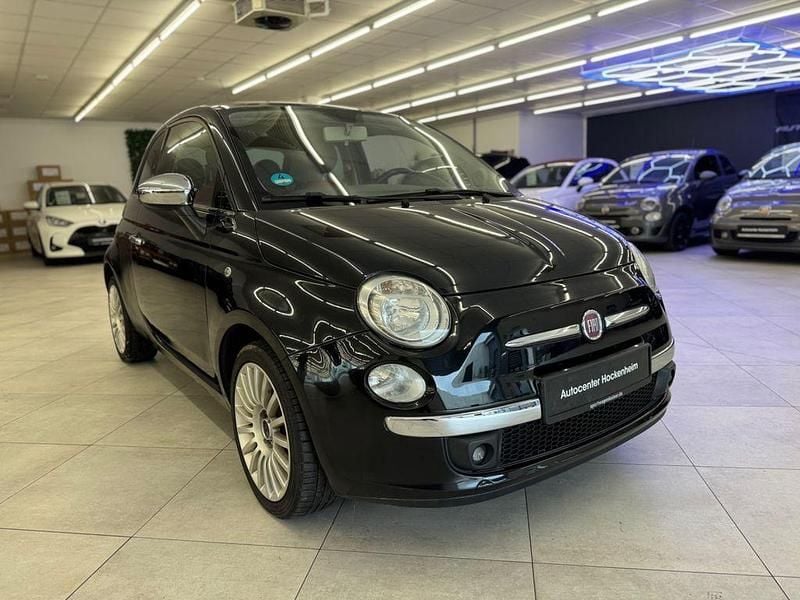 Schwarz Gebraucht 2009 Fiat 500 Lounge Kleinwagen | 2.999 € (Superpreis) - Bild 1/4
