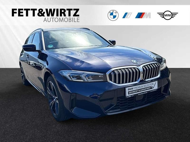 Bmw individual tansanitblau metallic Gebraucht 2024 BMW 330e M Sport Kombi | 51.500 € (Teuer) - Bild 1/3