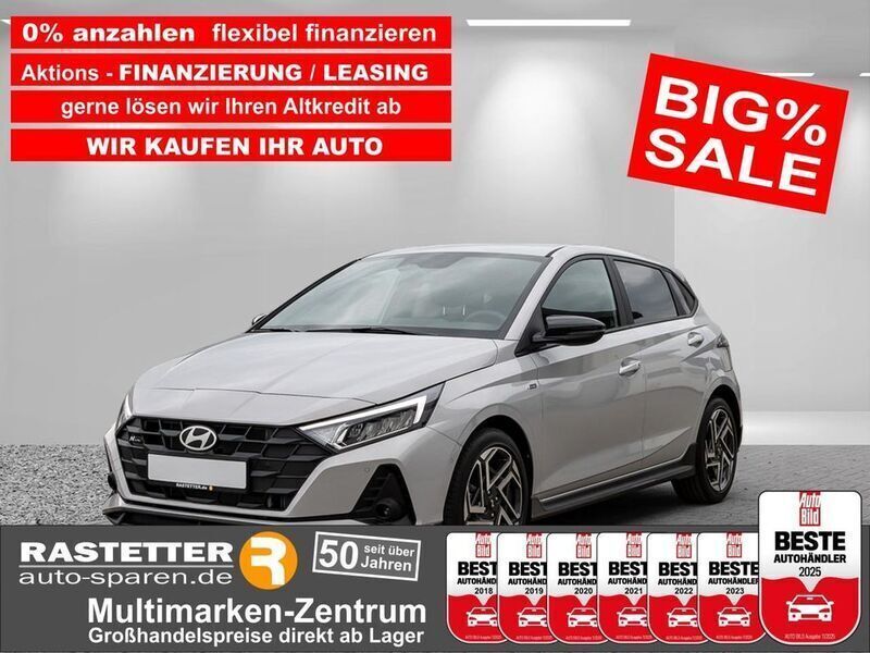 Grau Neu 2025 Hyundai i20 N Line Limousine | 23.470 € (Fairer Preis) - Bild 1/4