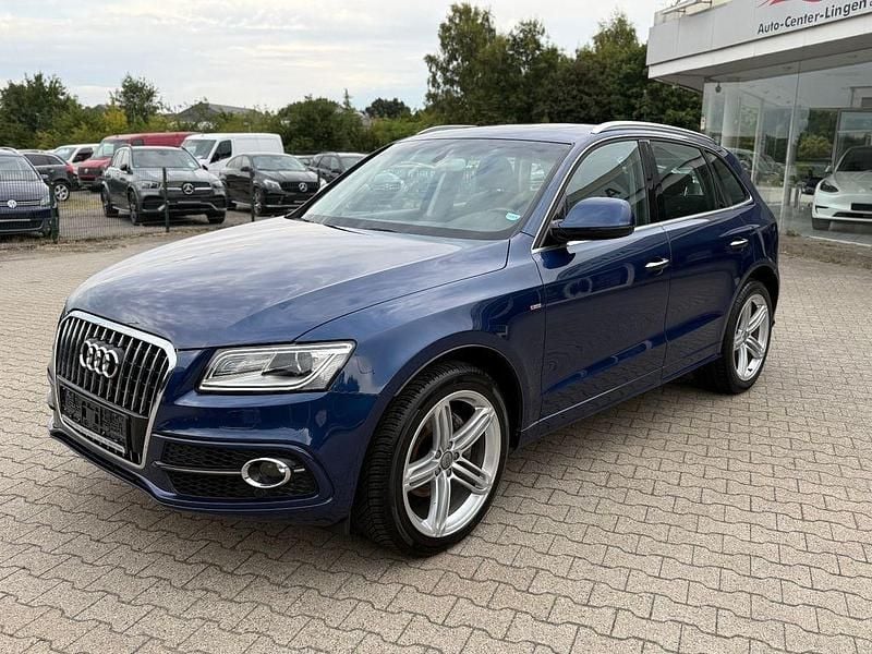 Blau Gebraucht 2016 Audi Q5 S-Line SUV | 20.995 € (Etwas zu teuer) - Bild 1/4