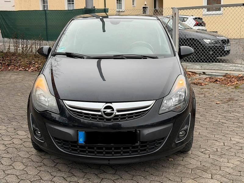 Schwarz Gebraucht 2014 Opel Corsa Limousine | 1.750 € (Superpreis) - Bild 1/4