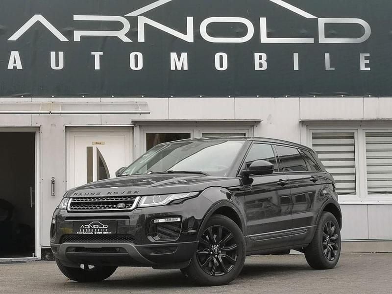 Schwarz Gebraucht 2018 Land Rover Range Rover evoque SE SUV | 14.490 € - Bild 1/4