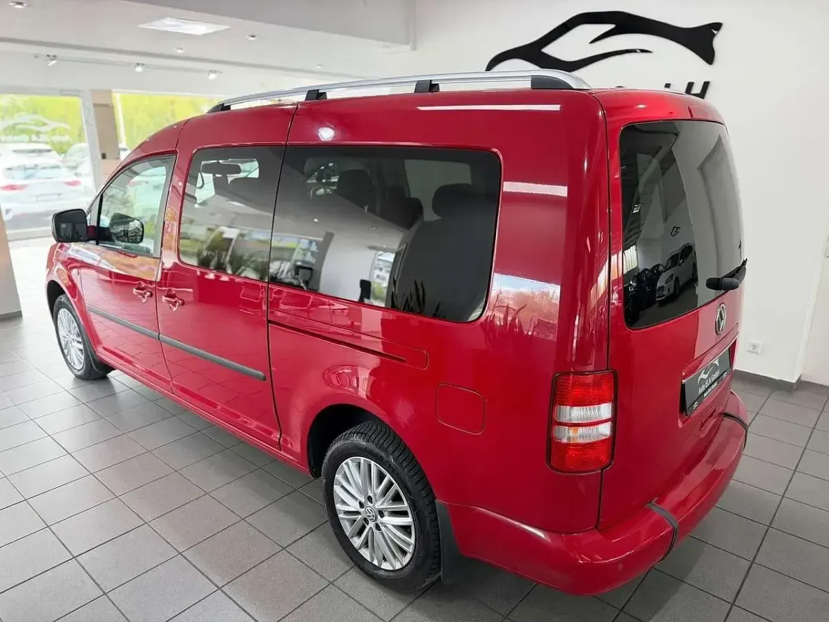 Gebraucht VW Caddy Maxi 102 PS (75 kW) 2015 Salsa red Van / Kleinbus
