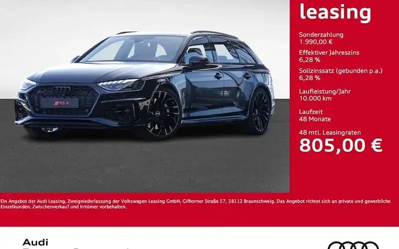 Gebraucht Audi RS4 Sport 450 PS (330 kW) 2023 Mythosschwarz metallic Kombi