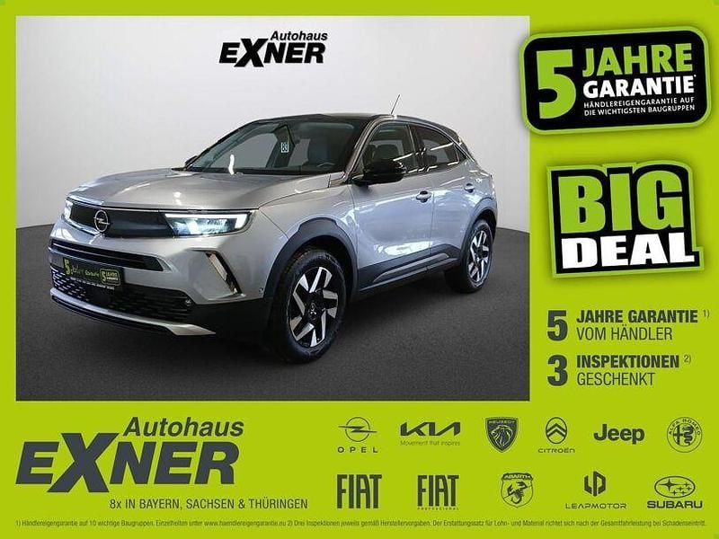 Gebraucht Opel Mokka Elegance 131 PS (96 kW) 2022 Quarz silber / dach schwarz SUV