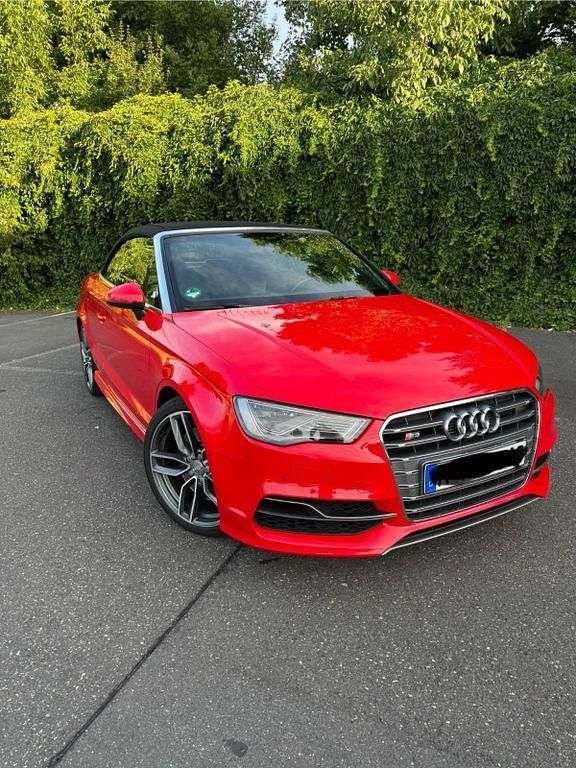 Rot Gebraucht 2015 Audi S3 Cabriolet Performance Cabrio | 19.800 € (Superpreis) - Bild 1/4