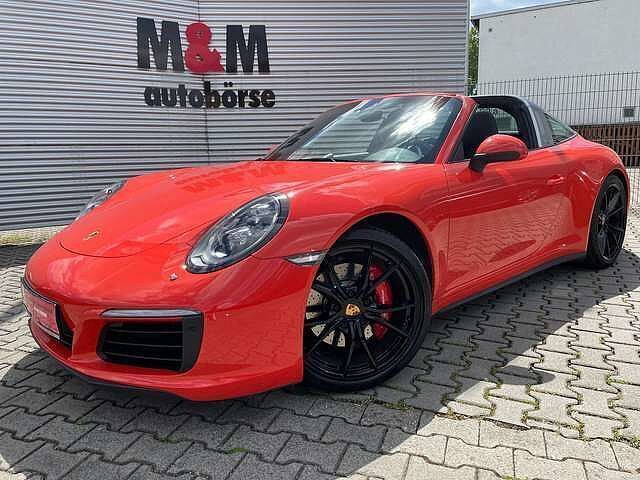 Orange Gebraucht 2016 Porsche 911 Targa 4S Chrono Cabrio | 149.000 € - Bild 1/4