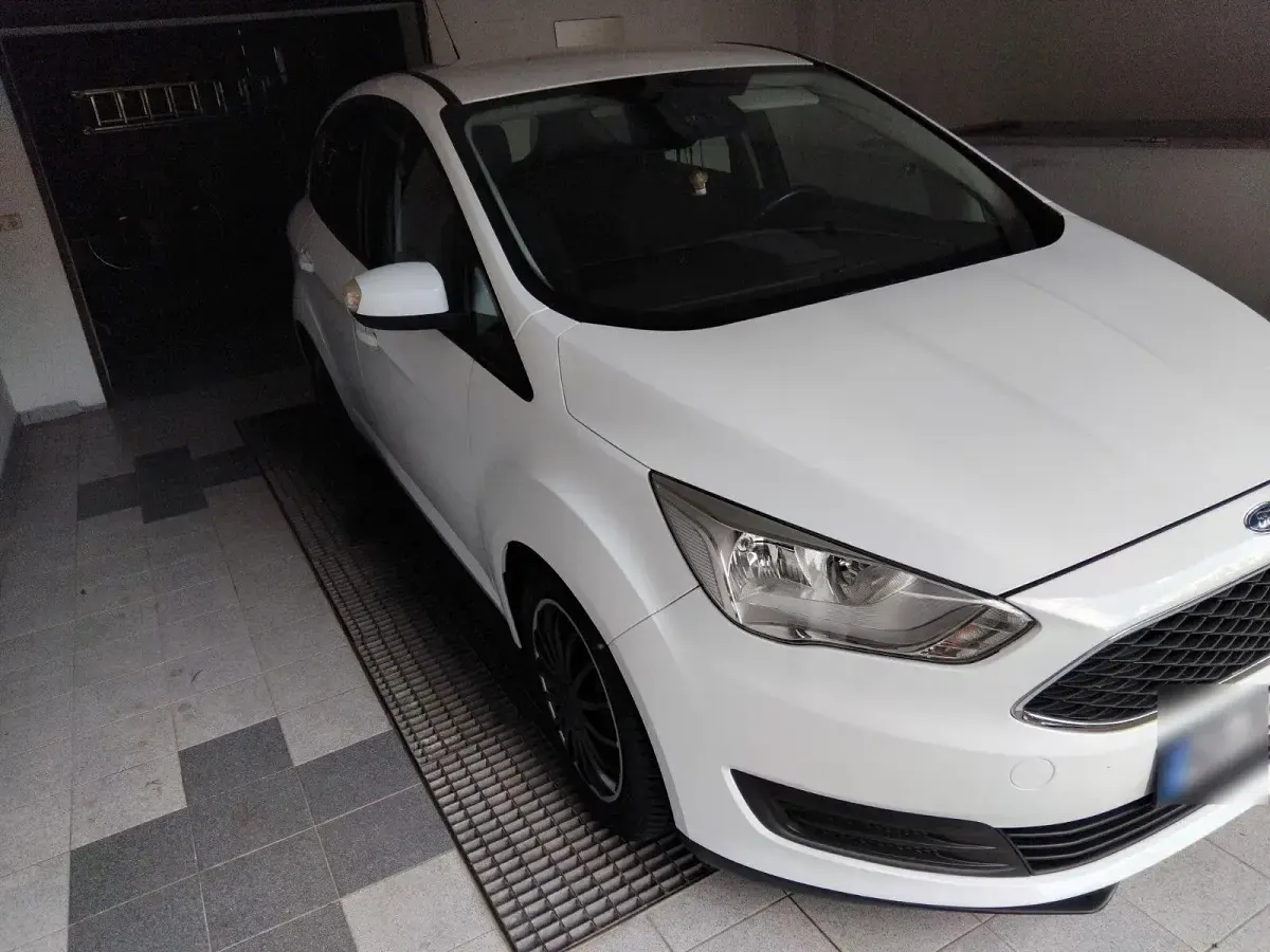 Gebraucht Ford C-MAX Trend 101 PS (74 kW) 2016 Weiß Van / Kleinbus