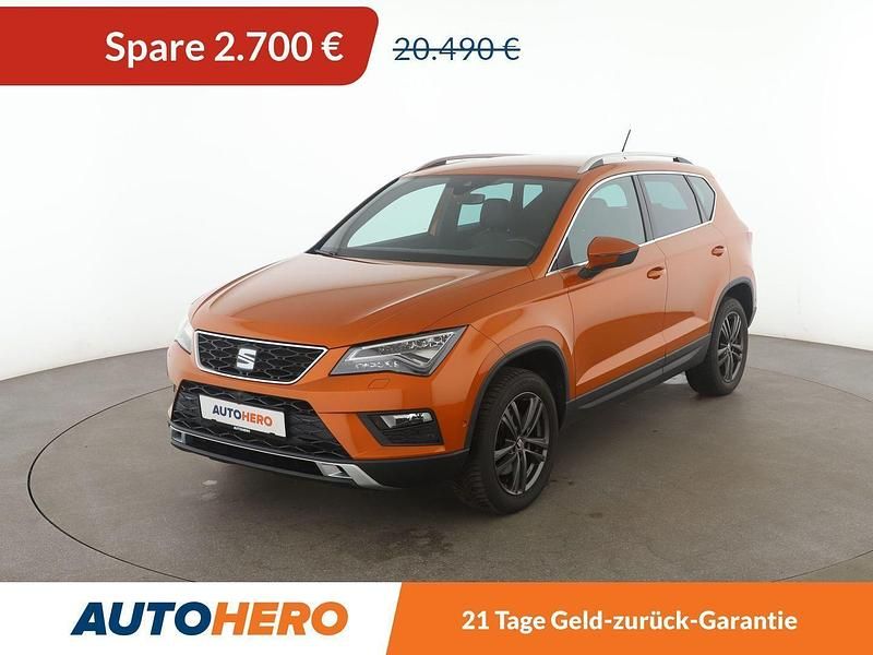 Orange Gebraucht 2018 Seat Ateca 4Drive SUV | 17.790 € (Fairer Preis) - Bild 1/3