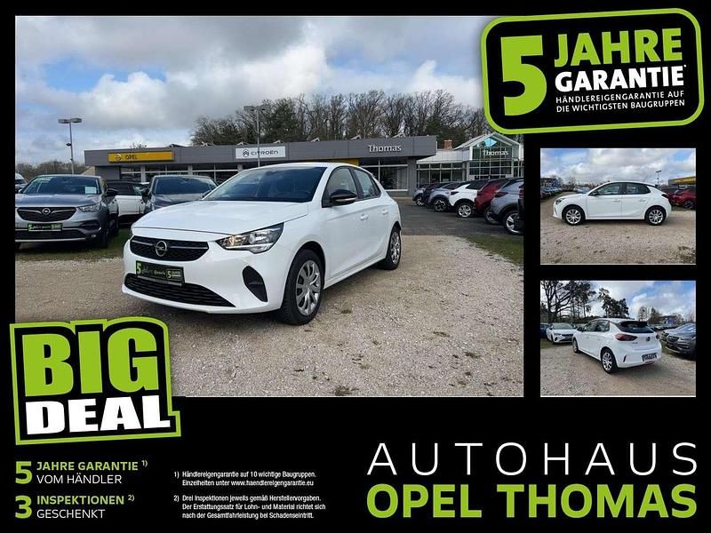 Gebraucht Opel Corsa-e Edition 100 kW (136 PS) 2022 Jade weiss/arktis weiss Kleinwagen