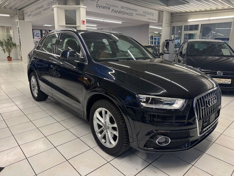 Phantomschwarz perleffekt Gebraucht 2012 Audi Q3 S-Line SUV | 17.990 € (Fairer Preis) - Bild 1/4